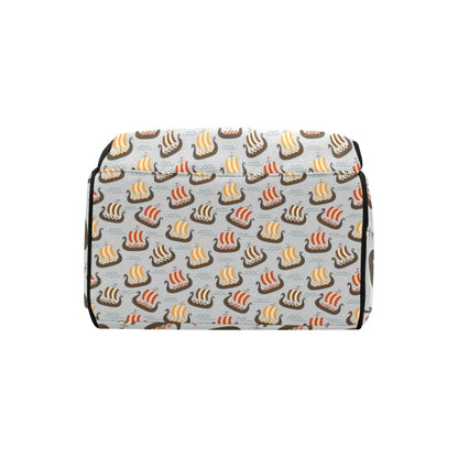 Vikings Print Design LKS308 Diaper Bag Backpack