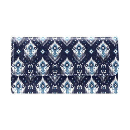Ethnic Ornament Print Pattern Women's Trifold Wallet