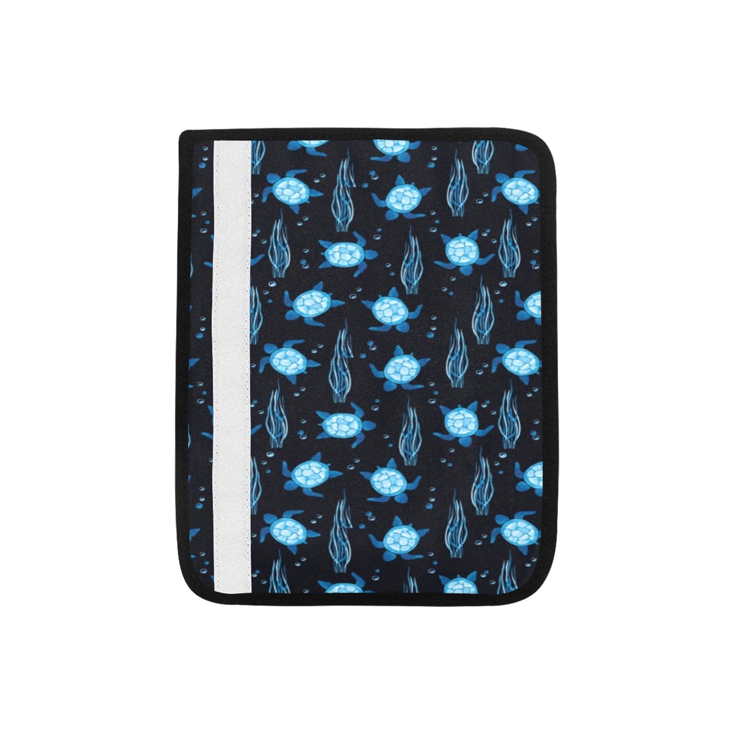 Sea Turtle Print Design LKS3013 Car Seat Belt Cover