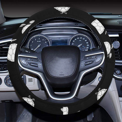 Sea Turtle Print Design LKS303 Steering Wheel Cover with Elastic Edge