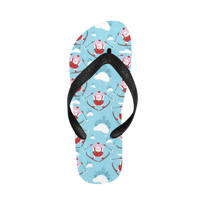 Ski Print Design LKS309 Flip Flops