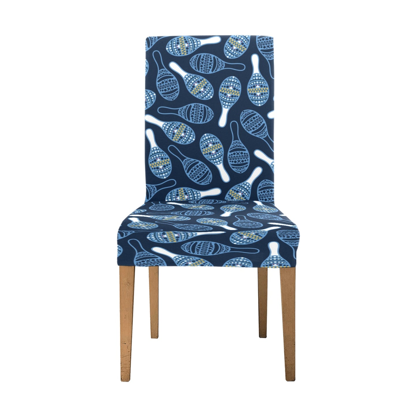Maracas Print Design LKS401 Dining Chair Slipcover