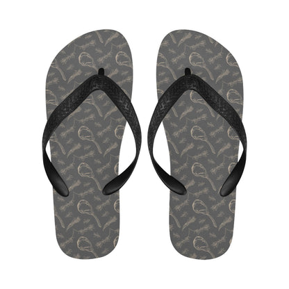Steak Print Design LKS302 Flip Flops