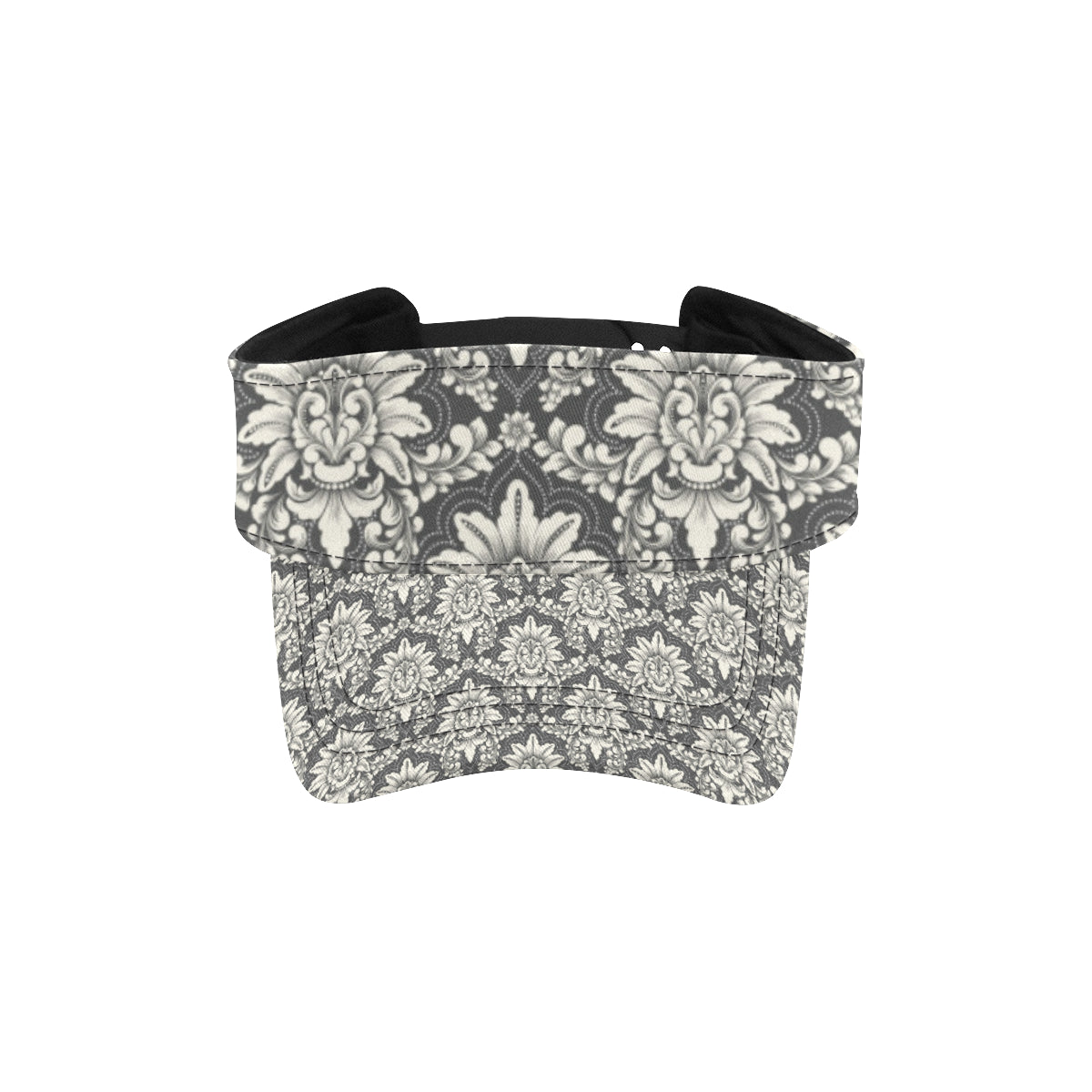 Damask Elegant Print Pattern Unisex Sun Visor