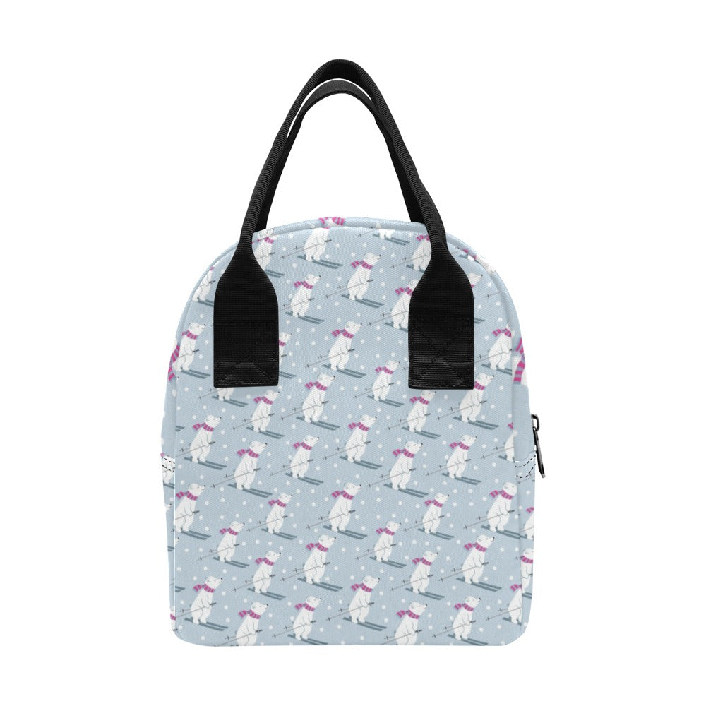 Ski Print Design LKS307 Insulated Lunch Bag