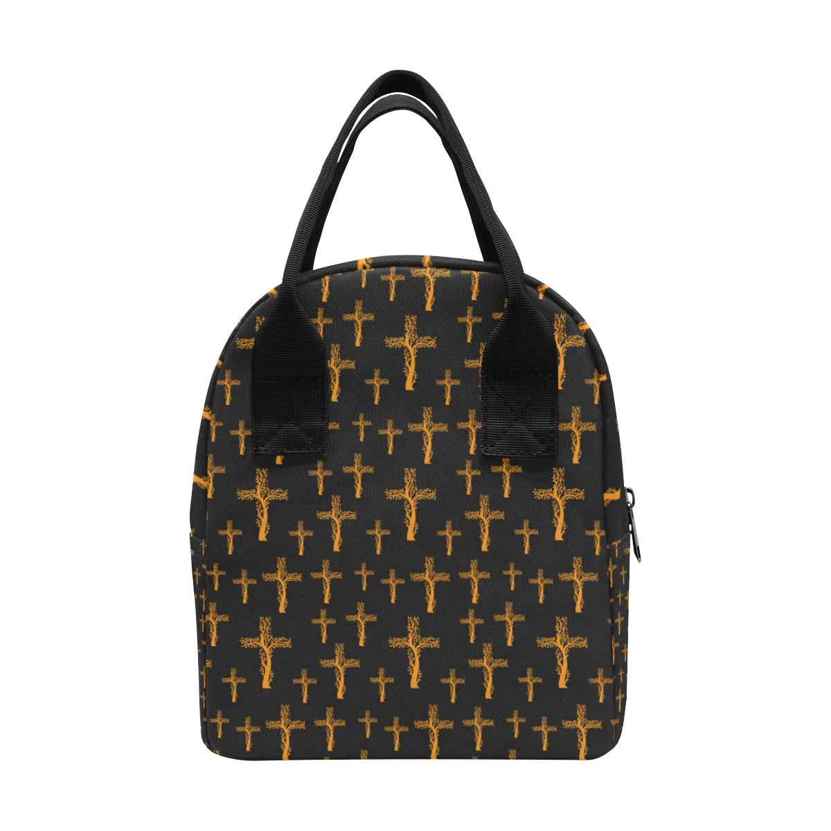 Christian Tree of Life Cross Design Insulated Lunch Bag