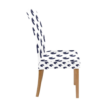 Horse Head Print Design LKS303 Dining Chair Slipcover