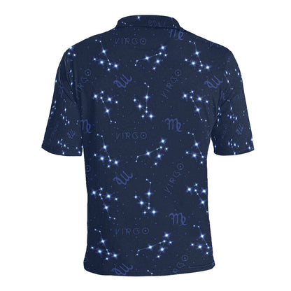 Virgo Print Design LKS303 Men Polo Shirt