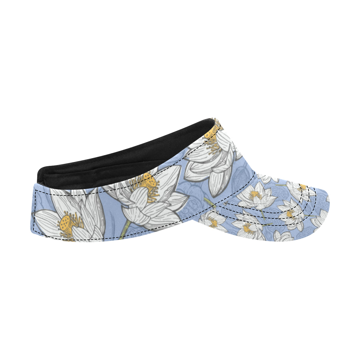 Lotus Pattern Print Design 04 Unisex Sun Visor