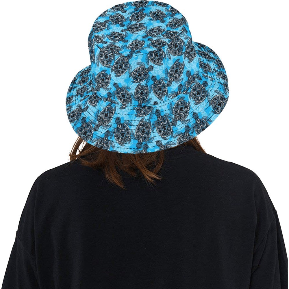 Tribal Pattern Print Design LKS307 Unisex Bucket Hat