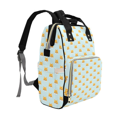 Shiba Inu Print Design LKS301 Diaper Bag Backpack