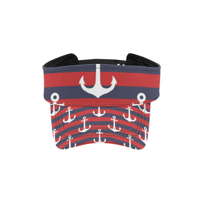 Nautical Pattern Print Design A05 Unisex Sun Visor