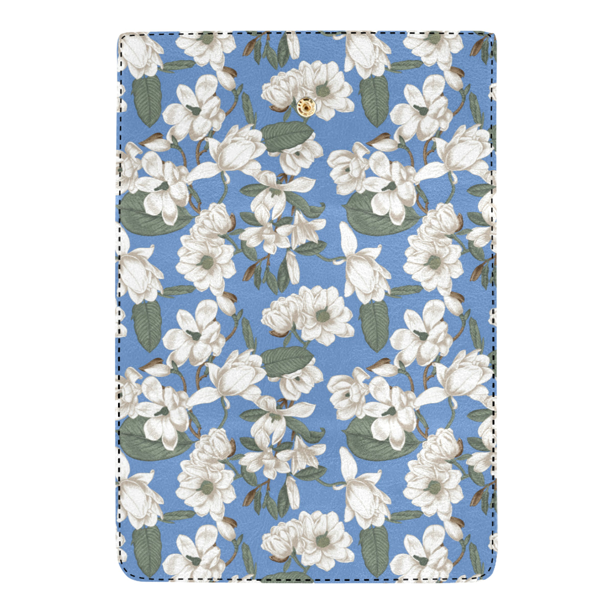 Magnolia Pattern Print Design 01 Women's Trifold Wallet