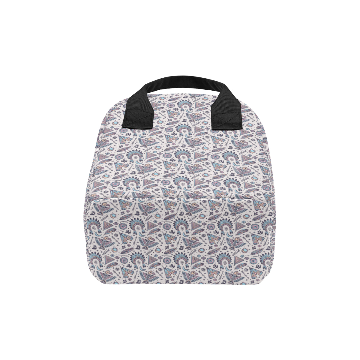 Eagles Native American Indian Symbol Insulated Lunch Bag