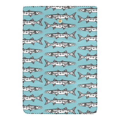 Barracuda Pattern Print Design 03 Women's Trifold Wallet