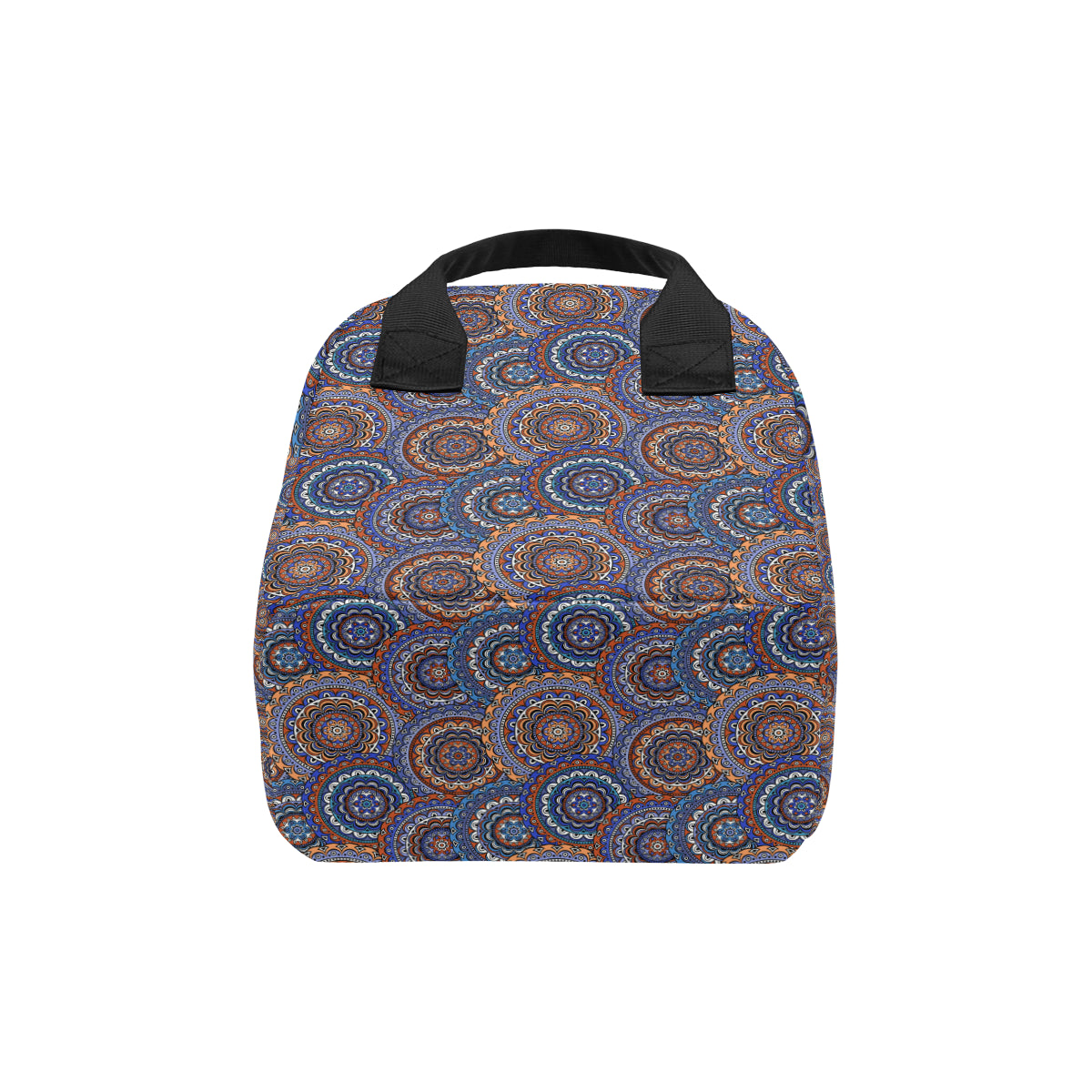 Mandala Boho Chic Design Print Insulated Lunch Bag
