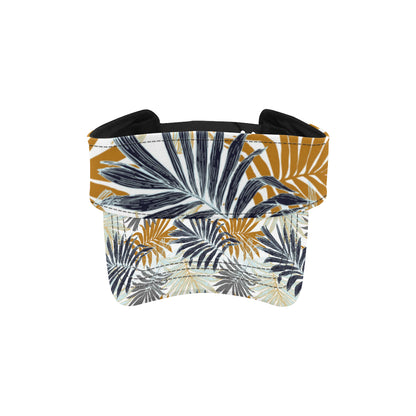 Colorful Tropical Palm Leaves Unisex Sun Visor