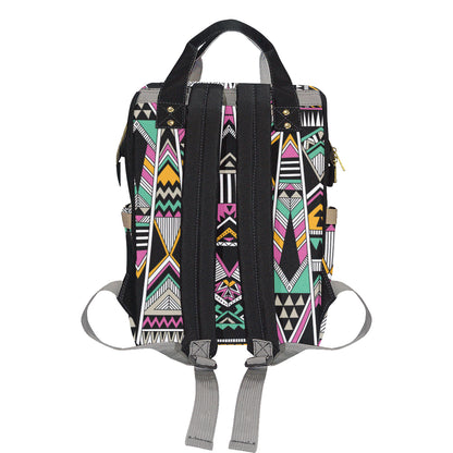 Tribal Aztec Triangle Diaper Bag Backpack