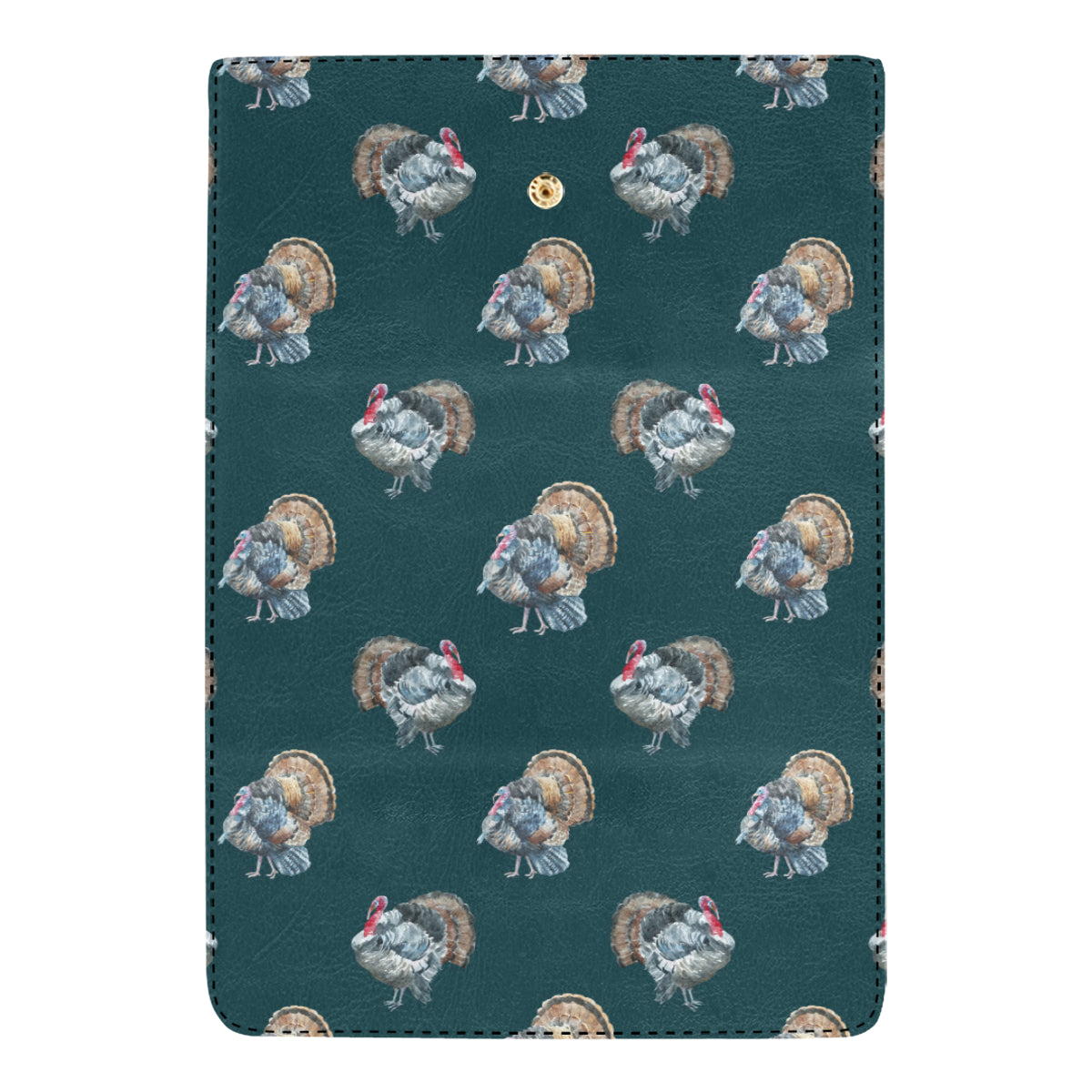 Turkey Pattern Print Design 03 Women's Trifold Wallet