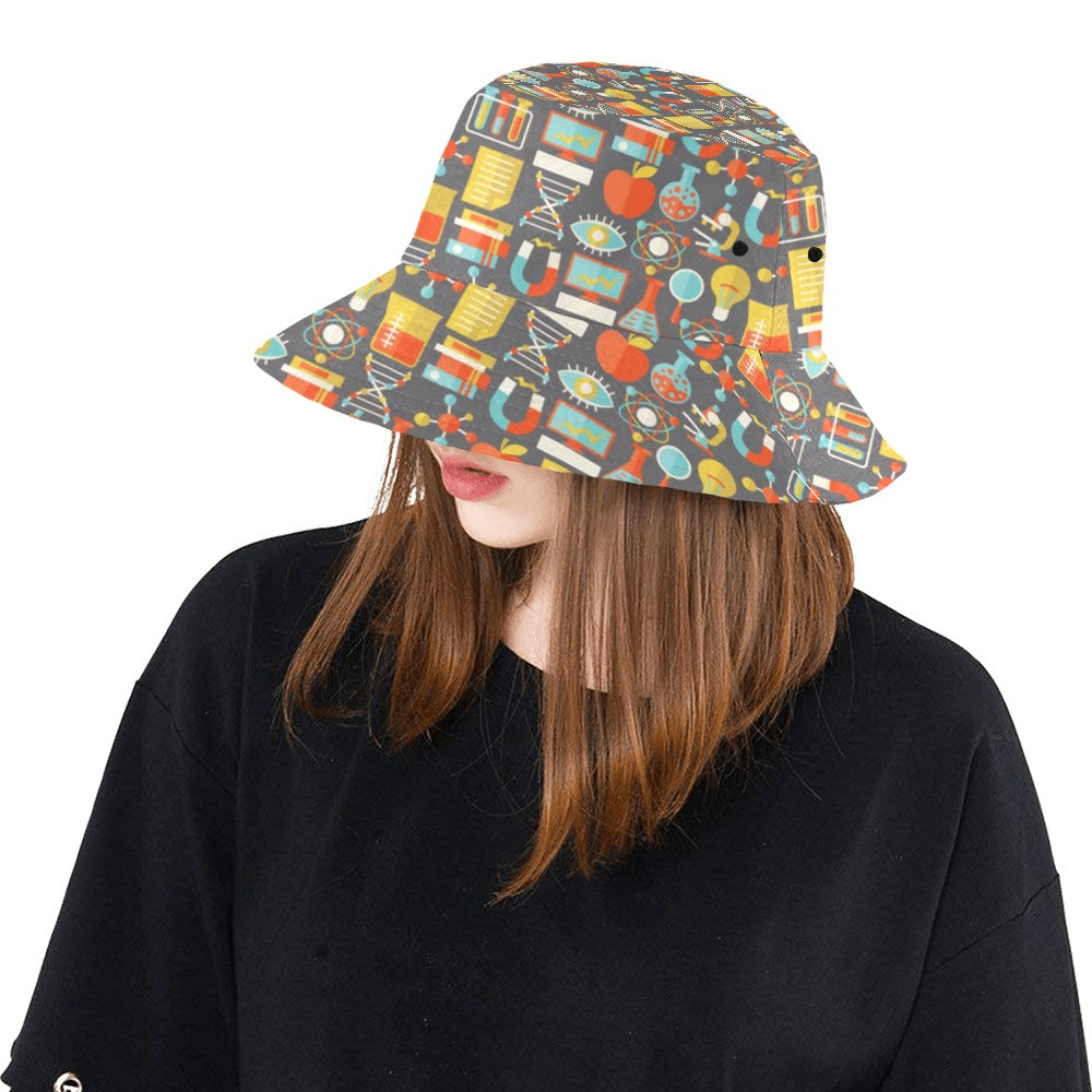 Science Print Design LKS302 Unisex Bucket Hat