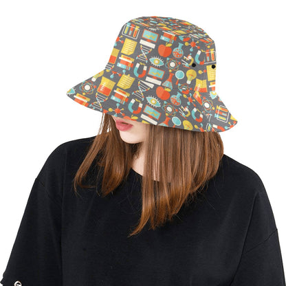 Science Print Design LKS302 Unisex Bucket Hat