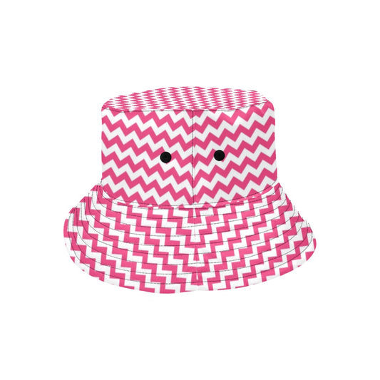 Chevron Print Design LKS402 Unisex Bucket Hat