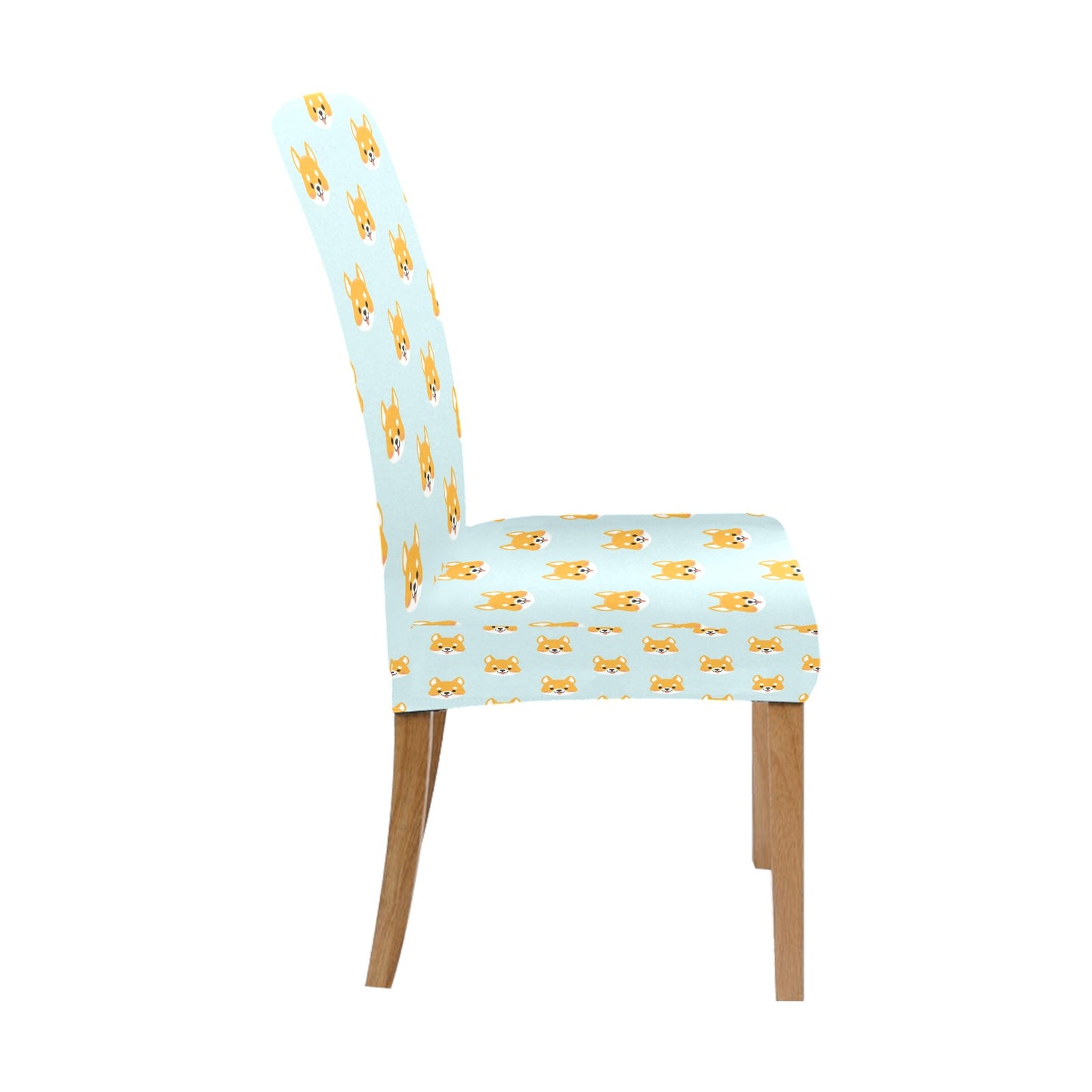 Shiba Inu Print Design LKS301 Dining Chair Slipcover