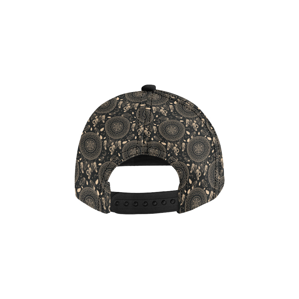 Dream Catcher Mandala Boho Moon Snapback Cap