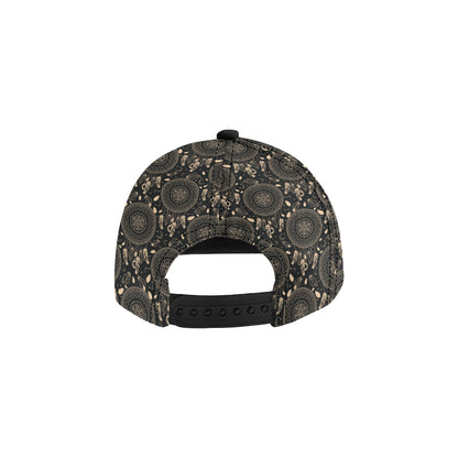 Dream Catcher Mandala Boho Moon Snapback Cap