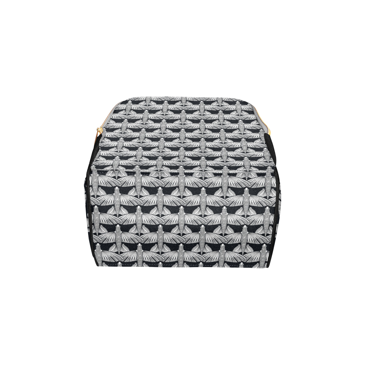 Flying Fish Pattern Print Design 03 Diaper Bag Backpack
