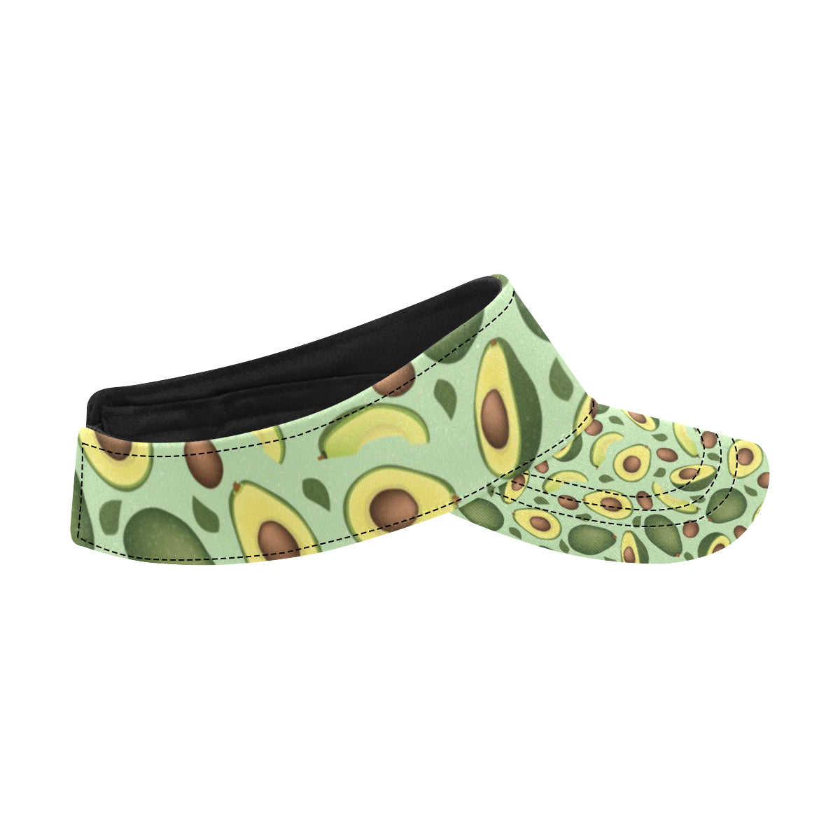Avocado Pattern Print Design AC01 Unisex Sun Visor
