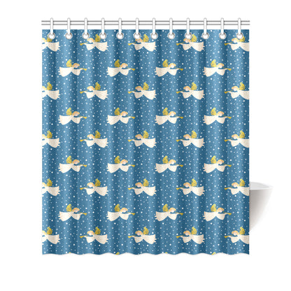 Angel Pattern Print Design 08 Shower Curtain