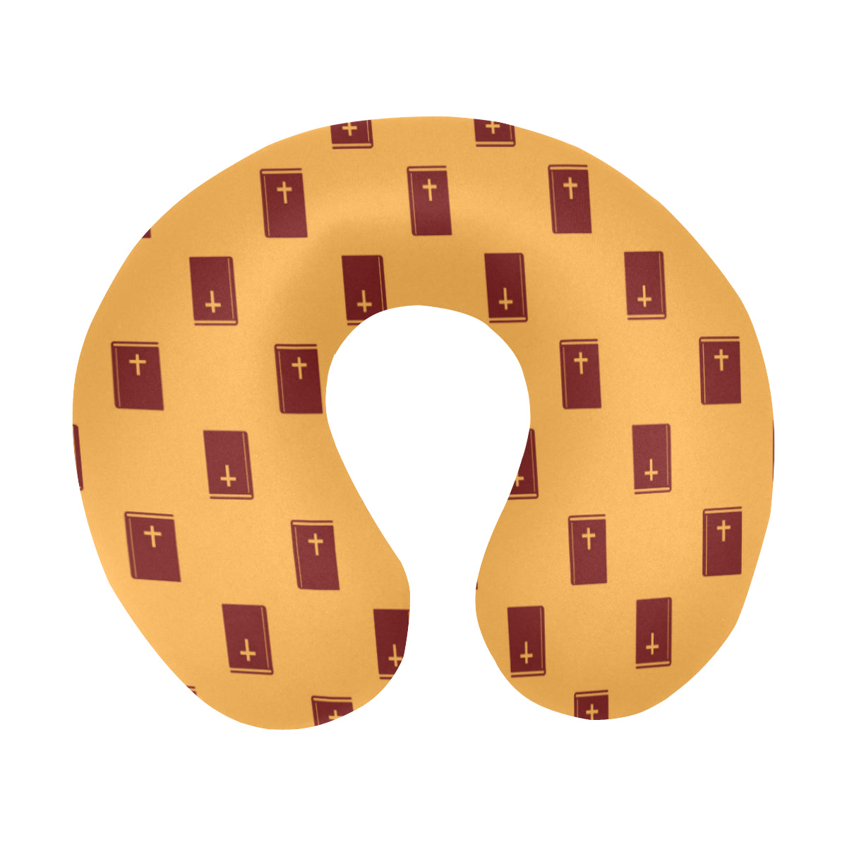 Bible Pattern Print Design 05 U-Shaped Travel Neck Pillow