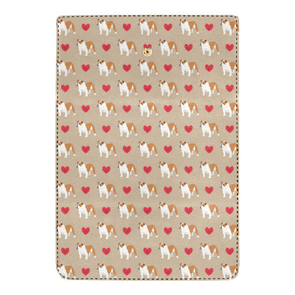 Bulldogs Pattern Print Design 02 Women's Trifold Wallet