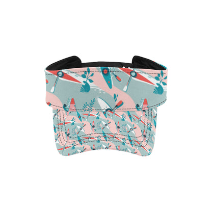 Kayak Pattern Print Design 05 Unisex Sun Visor