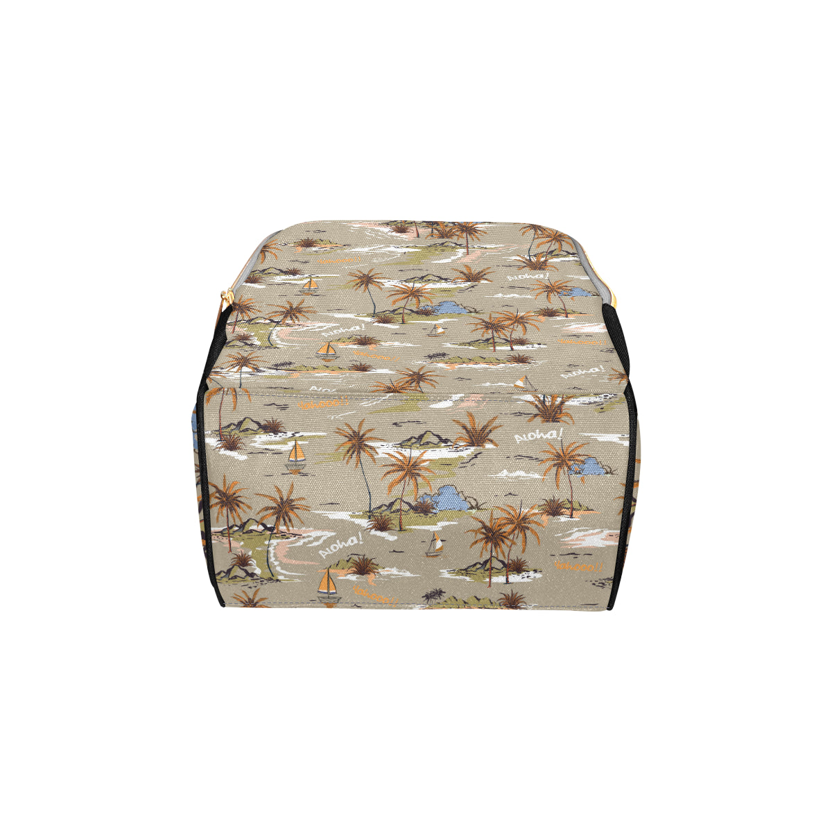 Pacific island Pattern Print Design A05 Diaper Bag Backpack