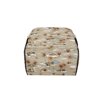 Pacific island Pattern Print Design A05 Diaper Bag Backpack