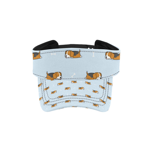 Beagle Pattern Print Design 06 Unisex Sun Visor