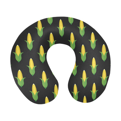 Corn Pattern Print Design 05 U-Shaped Travel Neck Pillow