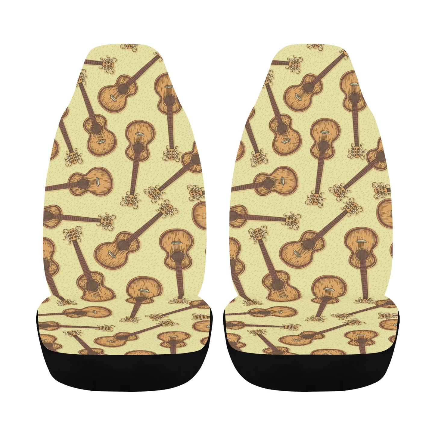 Acoustic Guitar Print Design LKS402 Car Seat Covers
