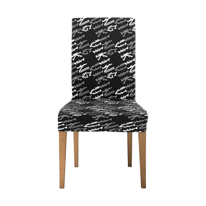 Vikings Print Design LKS306 Dining Chair Slipcover