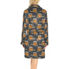 Honey Bee Print Design LKS305 Women's Fleece Robe