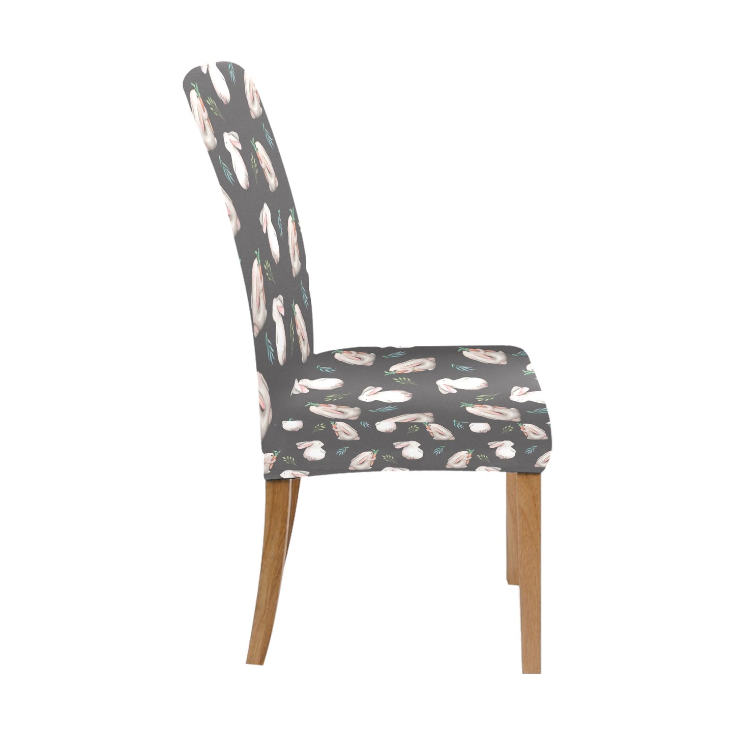 Rabbit Print Design LKS402 Dining Chair Slipcover