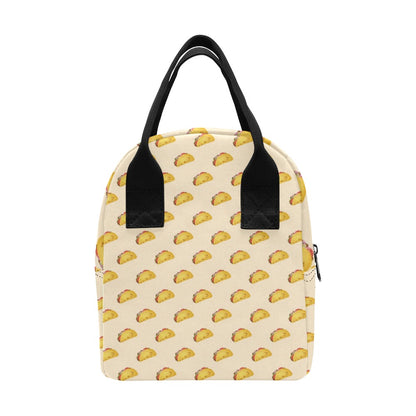 Taco Print Design LKS302 Insulated Lunch Bag