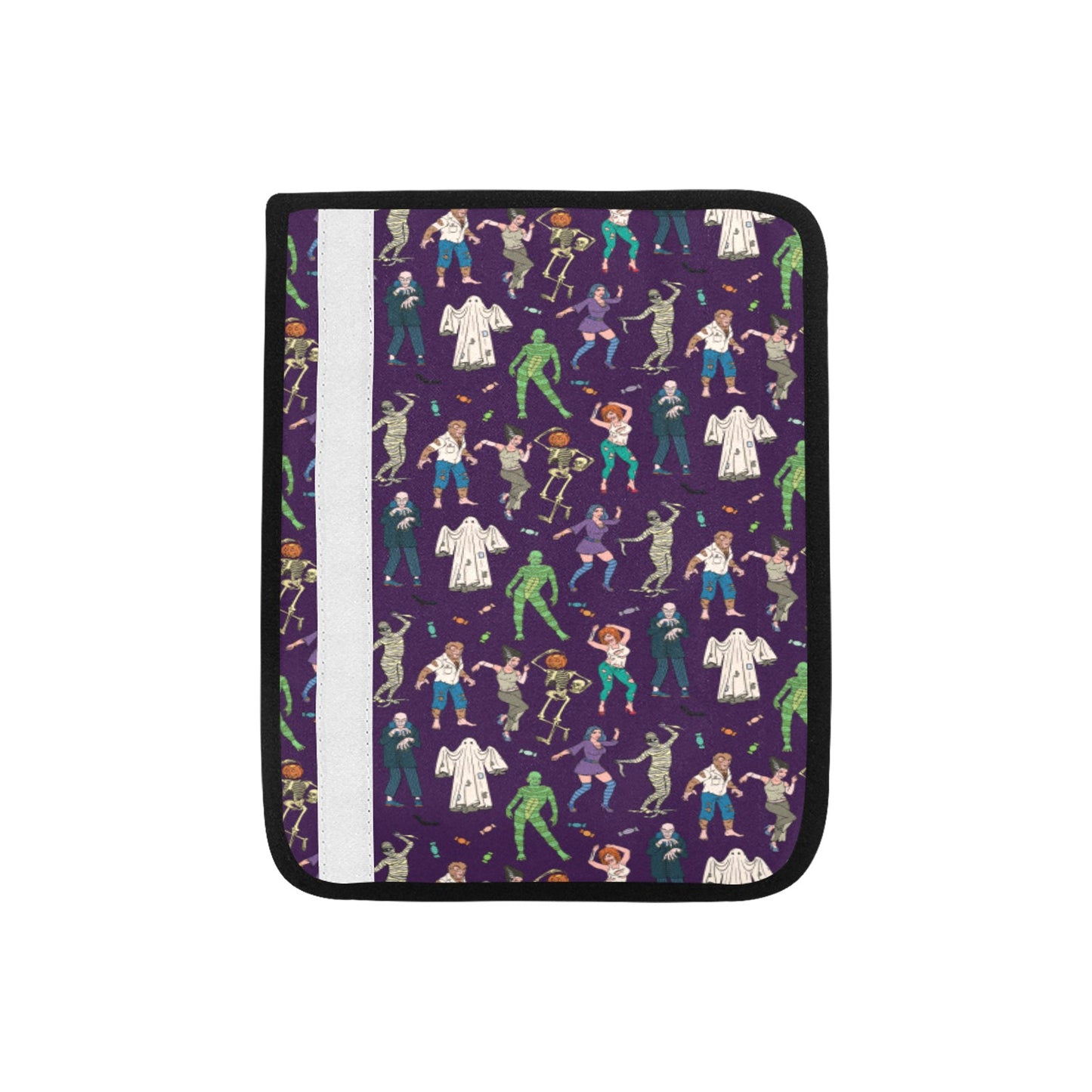 Creepy Zombie Print Design LKS302 Car Seat Belt Cover