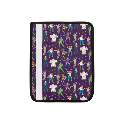 Creepy Zombie Print Design LKS302 Car Seat Belt Cover