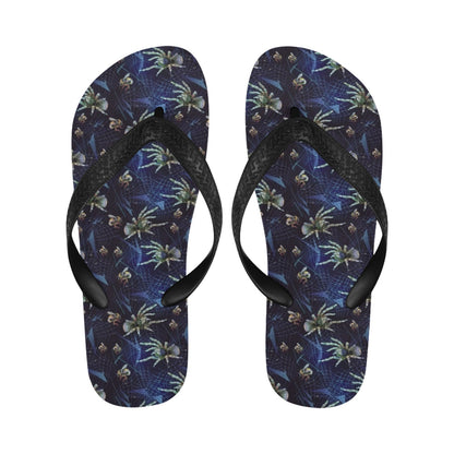 Tarantula Print Design LKS401 Flip Flops