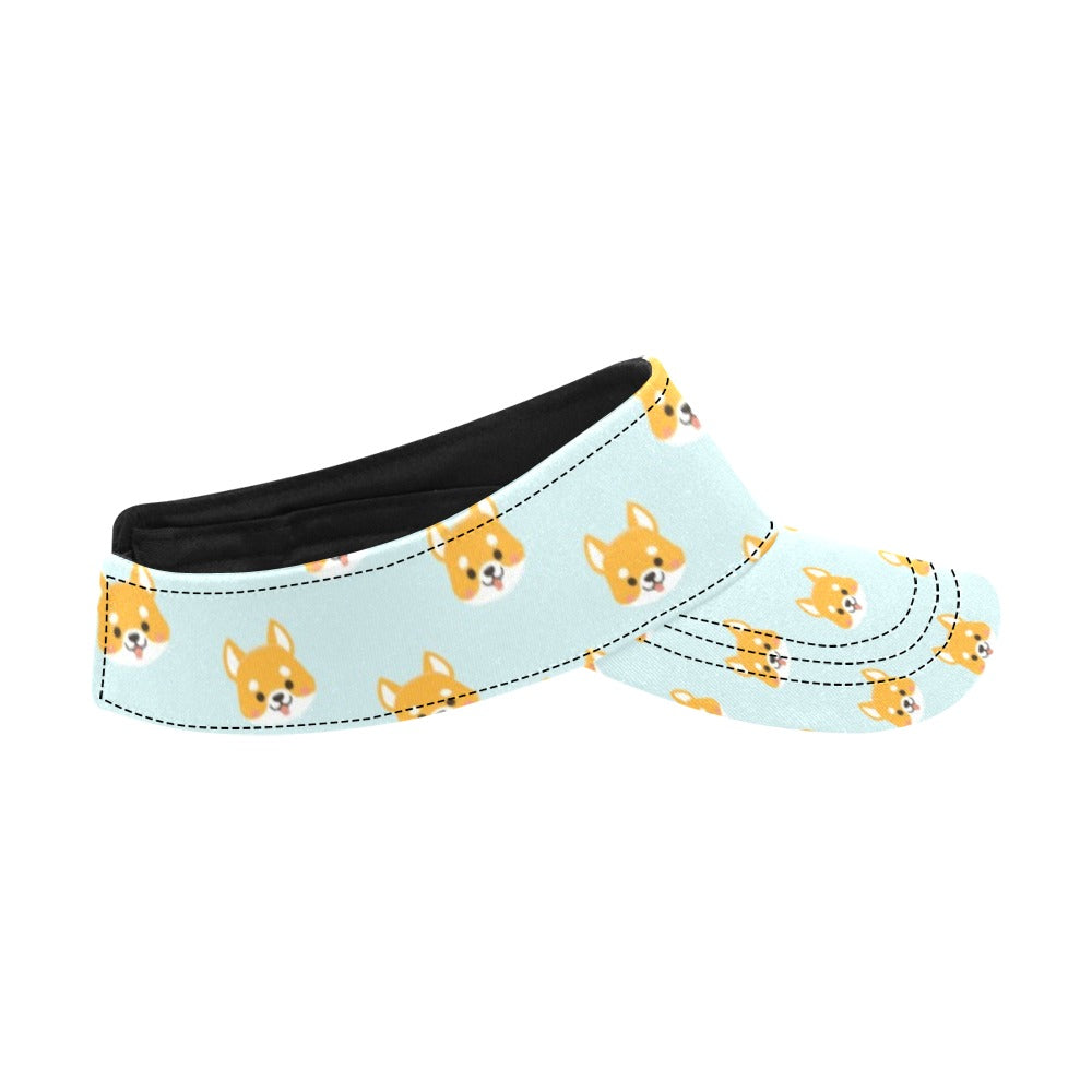 Shiba Inu Print Design LKS301 Unisex Sun Visor