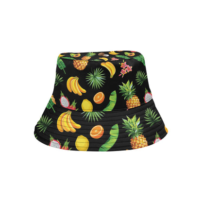 Tropical Fruits Pattern Print Design TF03 Unisex Bucket Hat