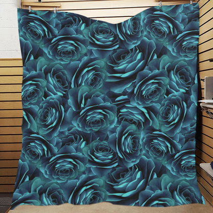 Camellia Pattern Print Design CM04 Premium Quilt